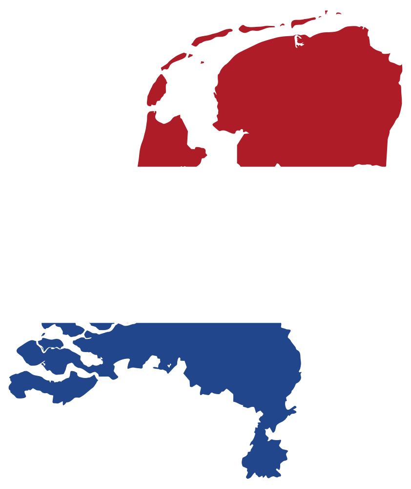 OnlineLabels Clip Art - Netherlands Map Flag